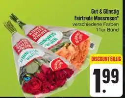 E-Center Gut & günstig fairtrade moosrosen Angebot