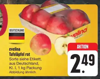 E-Center Evelina tafeläpfel rot Angebot