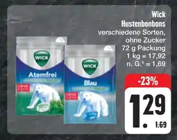 E-Center Wick hustenbonbons Angebot