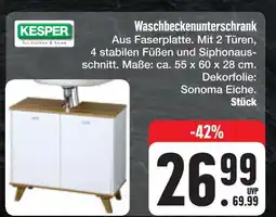 E-Center Kesper waschbeckenunterschrank Angebot