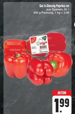 E-Center Gut & günstig paprika rot Angebot