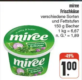 nah & gut Miree frischkäse Angebot