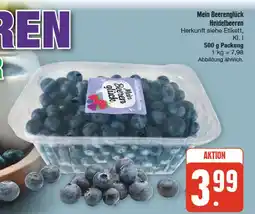 nah & gut Mein beerenglück heidelbeeren Angebot