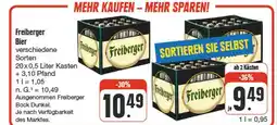 nah & gut Freiberger bier Angebot