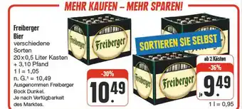 nah & gut Freiberger bier Angebot