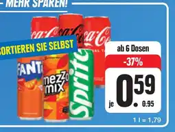 E-Center Coca-cola coca-cola, fanta, mezzo mix, sprite Angebot