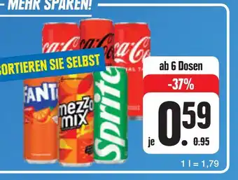 E-Center Coca-cola coca-cola, fanta, mezzo mix, sprite Angebot