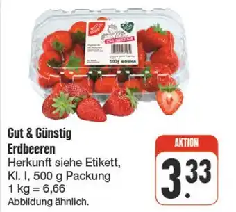 nah & gut Gut & günstig erdbeeren Angebot