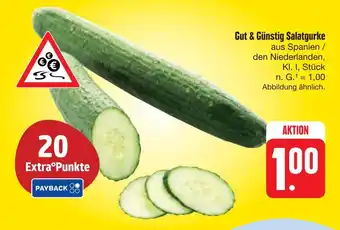 E-Center Gut & günstig salatgurke Angebot