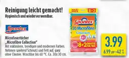 diska Spontex microfaserücher microfibre collection Angebot