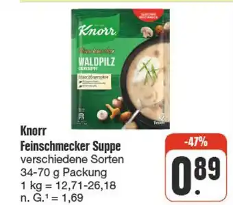 nah & gut Knorr feinschmecker suppe Angebot