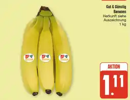 nah & gut Gut & günstig bananen Angebot