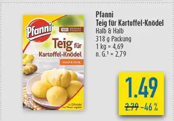 diska Pfanni teig für kartoffel-knödel Angebot