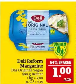 Marktkauf Deli reform margarine Angebot