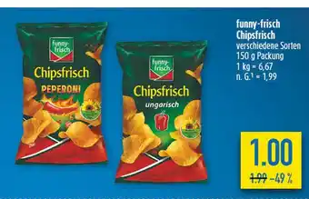 diska Funny-frisch chipsfrisch peperoni oder chipsfrisch ungarisch Angebot