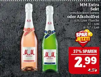 Marktkauf Mm extra sekt oder alkoholfrei Angebot