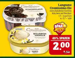 Marktkauf Langnese cremissimo eis Angebot