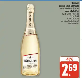 nah & gut Söhnlein sekt Angebot