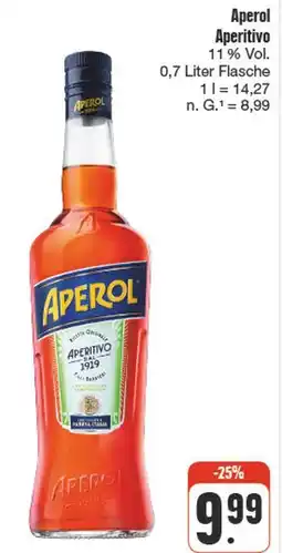 nah & gut Aperol aperitivo Angebot