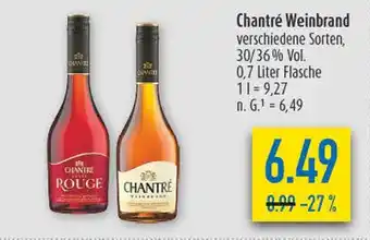 diska Chantré weinbrand rouge oder weinbrand Angebot