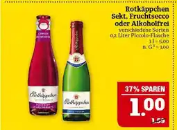 Marktkauf Rotkäppchen sekt oder fruchtsecco Angebot