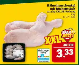 Marktkauf Hähnchenschenkel mit rückenstück Angebot