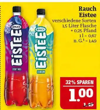 Marktkauf Rauch eistee Angebot