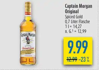 diska Captain morgan original spiced gold Angebot