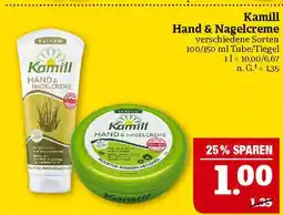 Marktkauf Kamill hand & nagelcreme Angebot