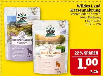 Marktkauf Wildes land kaninchen & huhn oder huhn & lachs Angebot