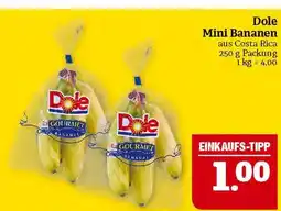 Marktkauf Dole mini bananen Angebot