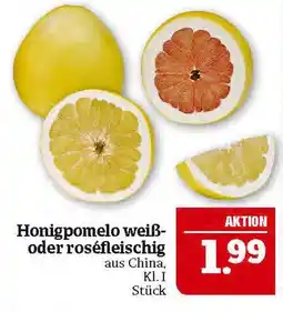 Marktkauf Honigpomelo weiß- oder roséfleischig Angebot