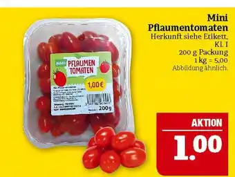 Marktkauf Mini pflaumentomaten Angebot