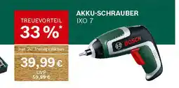 Marktkauf Bosch akku-schrauber ixo 7 Angebot