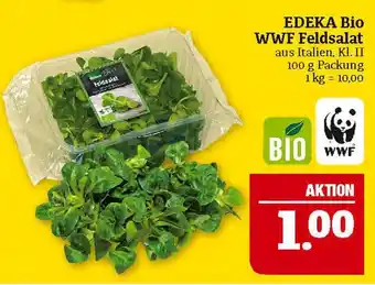 Marktkauf Edeka bio wwf feldsalat Angebot