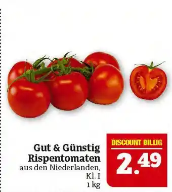 Marktkauf Gut & günstig rispentomaten Angebot