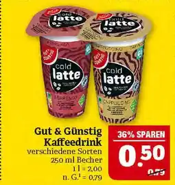 Marktkauf Gut & günstig espresso oder cappuccino Angebot