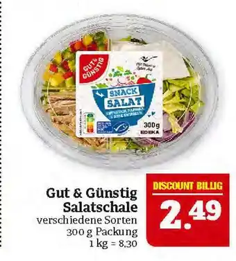 Marktkauf Gut & günstig salatschale Angebot