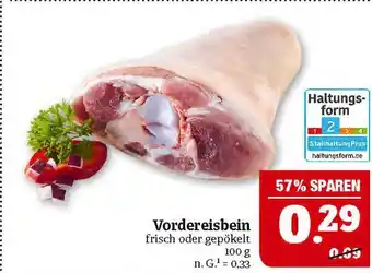 Marktkauf Haltungsform vordereisbein Angebot