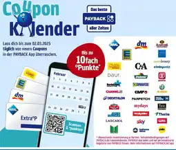 Marktkauf Payback coupon kalender Angebot