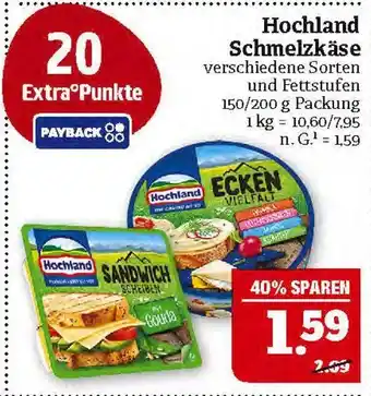 Marktkauf Hochland schmelzkäse Angebot