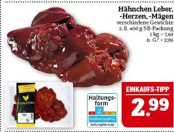 Marktkauf Hähnchen hähnchen leber oder herzen oder mägen Angebot