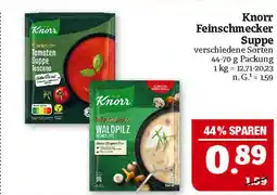 Marktkauf Knorr tomaten suppe toscana oder waldpilz cremesuppe Angebot