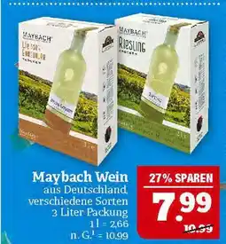 Marktkauf Maybach liebfraumilch oder riesling Angebot