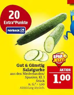 Marktkauf Gut & günstig salatgurke Angebot