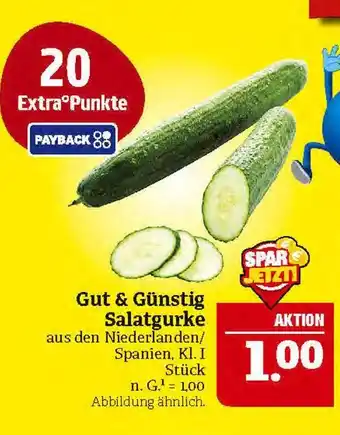 Marktkauf Gut & günstig salatgurke Angebot