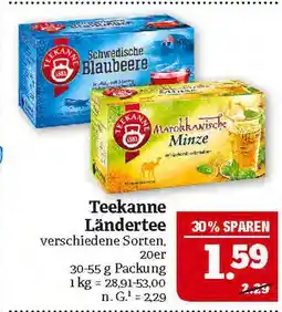 Marktkauf Teekanne schwedische blaubeere oder marokkanische minze Angebot