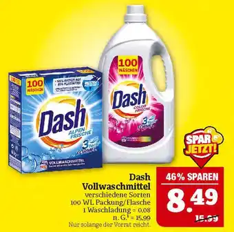 Marktkauf Dash vollwaschmittel Angebot