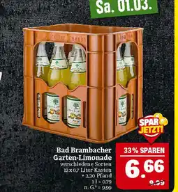 Marktkauf Bad brambacher garten-limonade Angebot