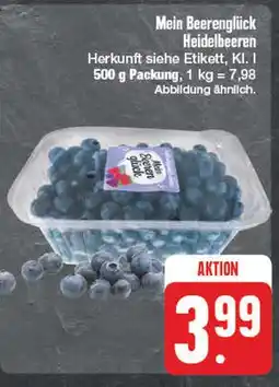 Edeka Mein beerenglück heidelbeeren Angebot